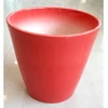 Pots and Planters Decorative Garden Indoor Glazed Simple Ceramic Red Planter for Balcony Garden Plants in Budget Rate
