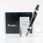 Electric Derma Pen With 10PCS CARTRIDGES Stamp Auto Micro Needle Wrinkle Remover ULTIMA A7 Dr.Pen
