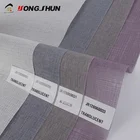 ODM fabric polyester fabric window shades transparent roller blind fabric