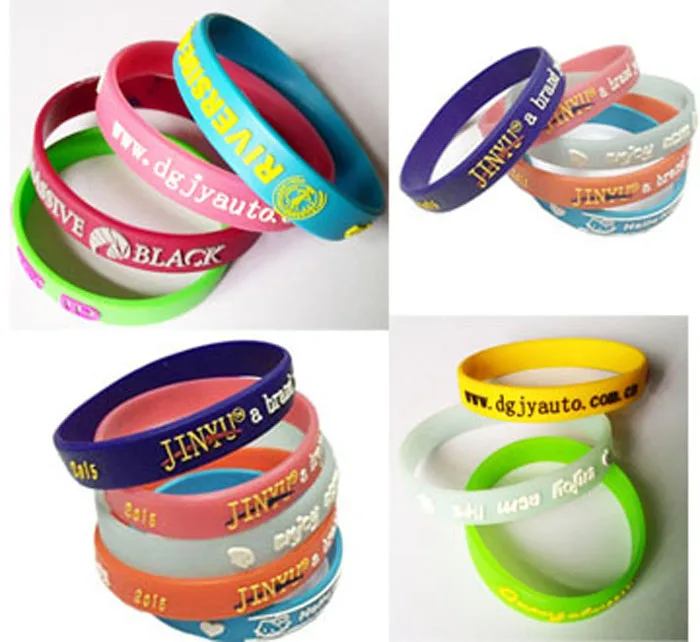 silicone wristband samples