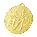 Coin Coin Metal Coin Badminton Theme Coin Antique Gold Plated Custom Blank Metal Challenge Coin For Sport Game