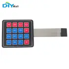 DIYmall 4 x 4 Matrix Array 16 Key Membrane Switch Keypad Keyboard for Arduino AVR PIC