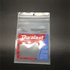 custom logo printing plastic LDPE clothing packaging PE socks zipper bag with zip lock