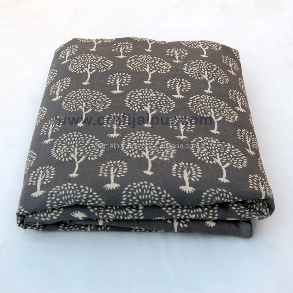 detail wholesale cotton hand block printed running craft fabric