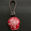 Swiss Cow Bell Painted Metal Cowbell with Leather strap Decorative cow bell