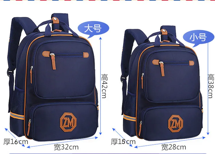 high density waterproof nylon fabric kid backpack