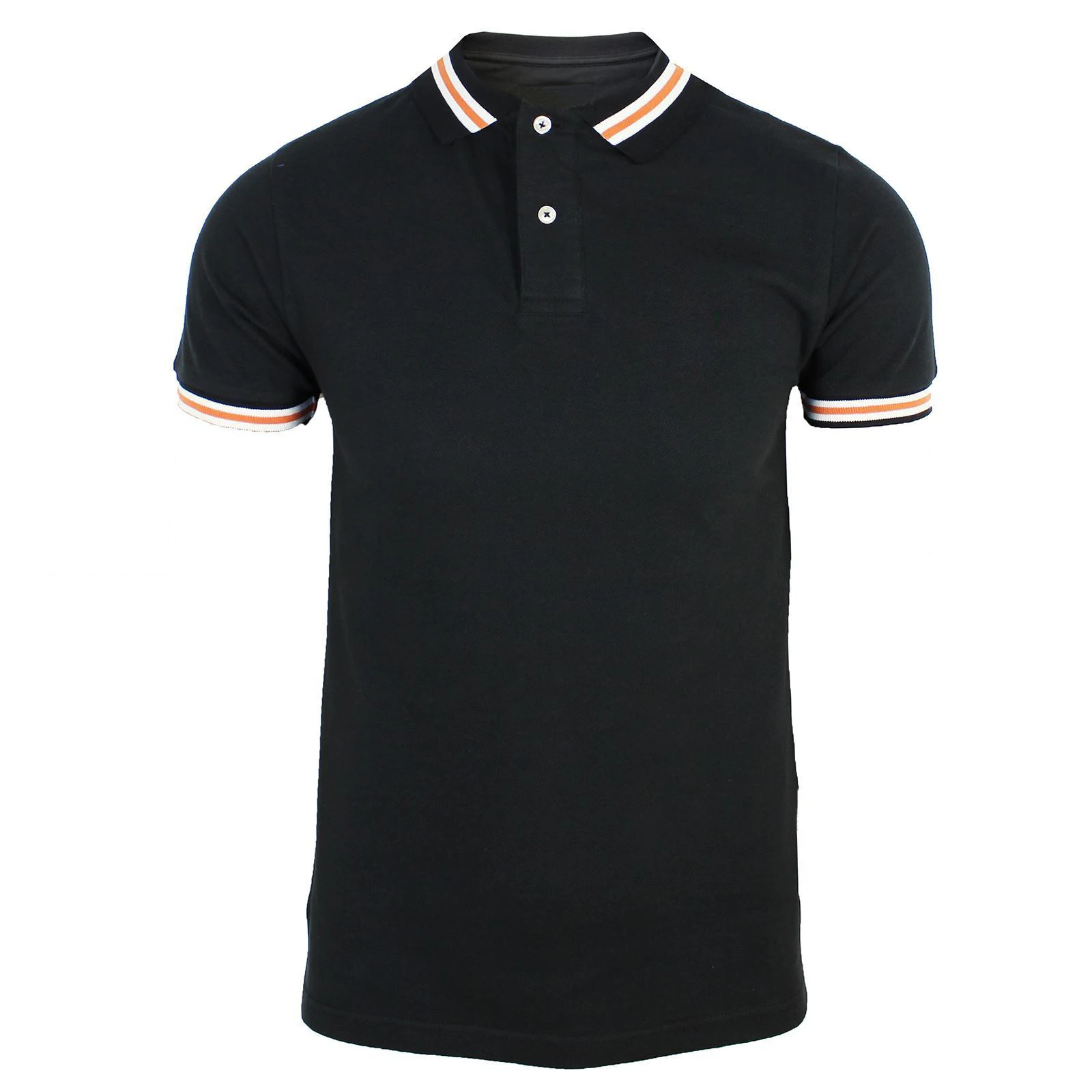 polo neck plain cotton t shirt polo