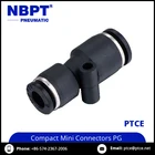 Push in in Line Union Reducer 1 Touch in to Connect Fitting by NBPT