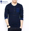 Mens Henley Shirt With Contrast Pocket, Henley T-Shirts From Bangladesh