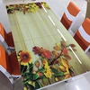 Glass Dining Table + chairs set / adjustable table / unbroken-able glass