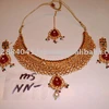 Designer Exclusive Indian Costume Fashion Imitation Jewelry ~ Artificial Bridal Jewelry ~Gemstones Necklace