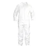 Disposable Protective Clothing 50gsm Microporous Waterproof Industrial Safety Coverall