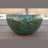 orgone Natural Green Jade Stone Copper Orgone Bowl 2 to 3 inch Size