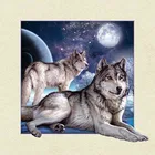 Super quality lenticular printing 5D picture with wold and tiger picture