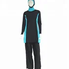 Adult Arab muslim swimwear hot plus size swimsuit custom brand OEM designs Adult Arab Muslim Swimsuit 2 piece set