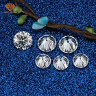 Synthetic High Quality Round Diamond Cut Wholesale Loose Moissanite