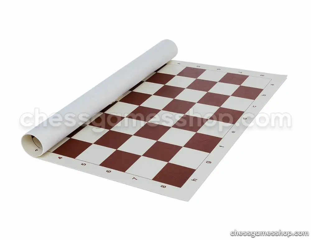 Винил шахматная доска-стандартный турнир размер-roll up-20 "/50 см