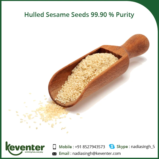 90 % pure hulled sesame seed exporter