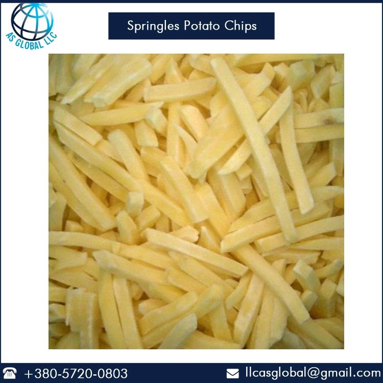 sweet springles potato chips available in standard packaging