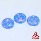 Round Cabochon Round Opal Cabochon Sanwa Exclusive Stimulated Opal Round Bead And Cabochon In 78 Colors
