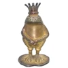Brass Antique Plating Aluminum Frog Ornament