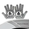 Useful China Factory Heated Gloves Extreme High Temper Heat Resistant Gloves BBQ Safety Hand Gloves