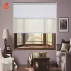Day and Night Roller Blind Shade,Sunscreen blackout fabric Double Layer Roller Blinds