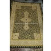 Semi Precious Gemstone Zari Hand Embroidery Jewel Carpet