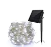 Solar Powered Led Copper Wire String Lights 20 M 200 Led Christmas Light String