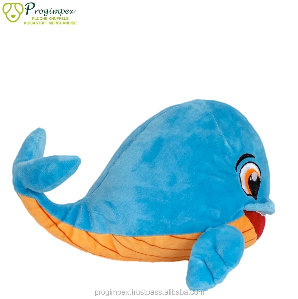 cute soft plush toy whale