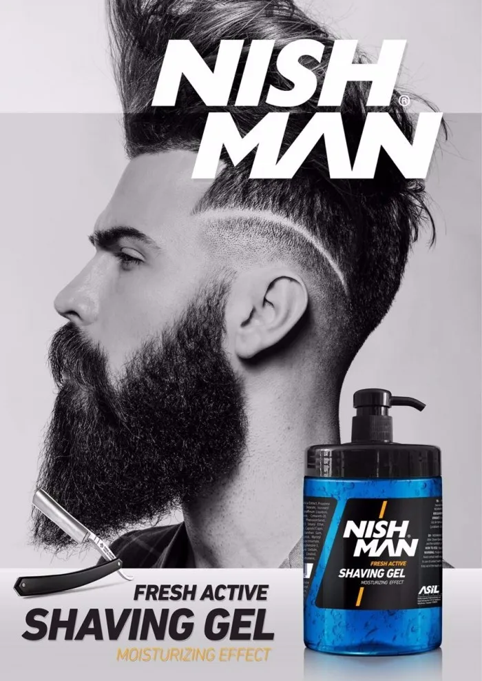 nishman new shaving gel 400 ml