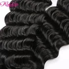 3 Bundles Weave With Frontal Deep Wave Brazilian Hair From Kbeth Hot Sell Weaves Bundles Peruvian And Brazilian Human Hair