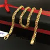 Fine Jewelry 18 Kt Real Solid Genuine Yellow Gold Curb Cuban Necklace Hollow Chain 19.780 Grams 20.5 Inches Length