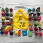 Reusable Polyester Foldable Shopping Bag Eco Animal Bee Shaped Fold Up Tote Bag