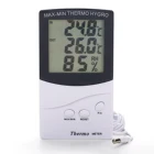 Super Digital LCD display Temperature humidity Meter Electronic MAX MIN thermometer hygrometer