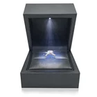 light Luxury Display Jewelry Packaging led ring box