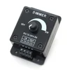 Black LED Dimmer Switch DC 12V 24V 8A Adjustable Brightness for Lamp Bulb and Strip Single Color Light