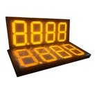 Gas Station 4 Digits Led Display Board Digital Gas Price Sign Numbers