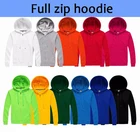Hoodie Hoodie Hoodie Low Moq Custom Full Zip Hoodie With Custom Print Winter Jackets Hoodie
