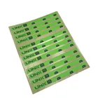 Adhesive Sticker Color Label Color PC Polycarbonate Nameplate Label Panel Sticker Overlays