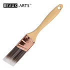 Nylon Polyester Blend Angle Paint Brush Set Wall Paint Brush