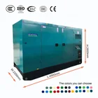 Fuel Diesel Generator Low Fuel Consumption Water-cooled Silent Diesel Generator 500kw 625kva Canopy Diesel Genset