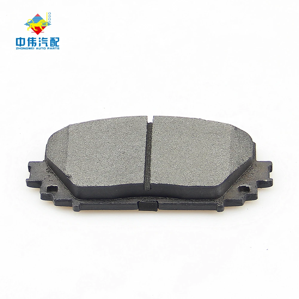 0446552310 brake pad with rubber shim car disc brake pads for toyota Yaris Verso