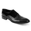 Black Istanbul Man Genuine Patent Leather Shoes