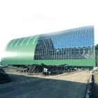 New Shed LF China New Special Steel Structure Barrel Type Space Frame Dry Coal Storage Shed Yard