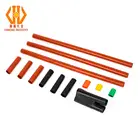Power substation busbar 140C cable tubing Flame proof XLPE ptfe shrink tube sleeve 80mm~40mm 1KV 10KV 35KV