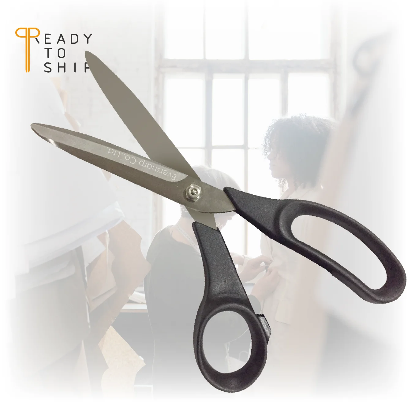 New 9 Stainless Steel Tailoring Scissors Dressmaking Sewing Scissors