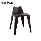 Wholesale free sample modern bulk outdoor garden stacking pp plastic dining chair High Quality Colorful modern PP Seat