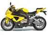 Yellow Sport Bike Racing Motorcycle | 3D model