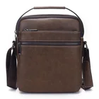 Custom Logo Waterproof Black Pu Leather Shoulder Bag Crossbody Bag Handbag